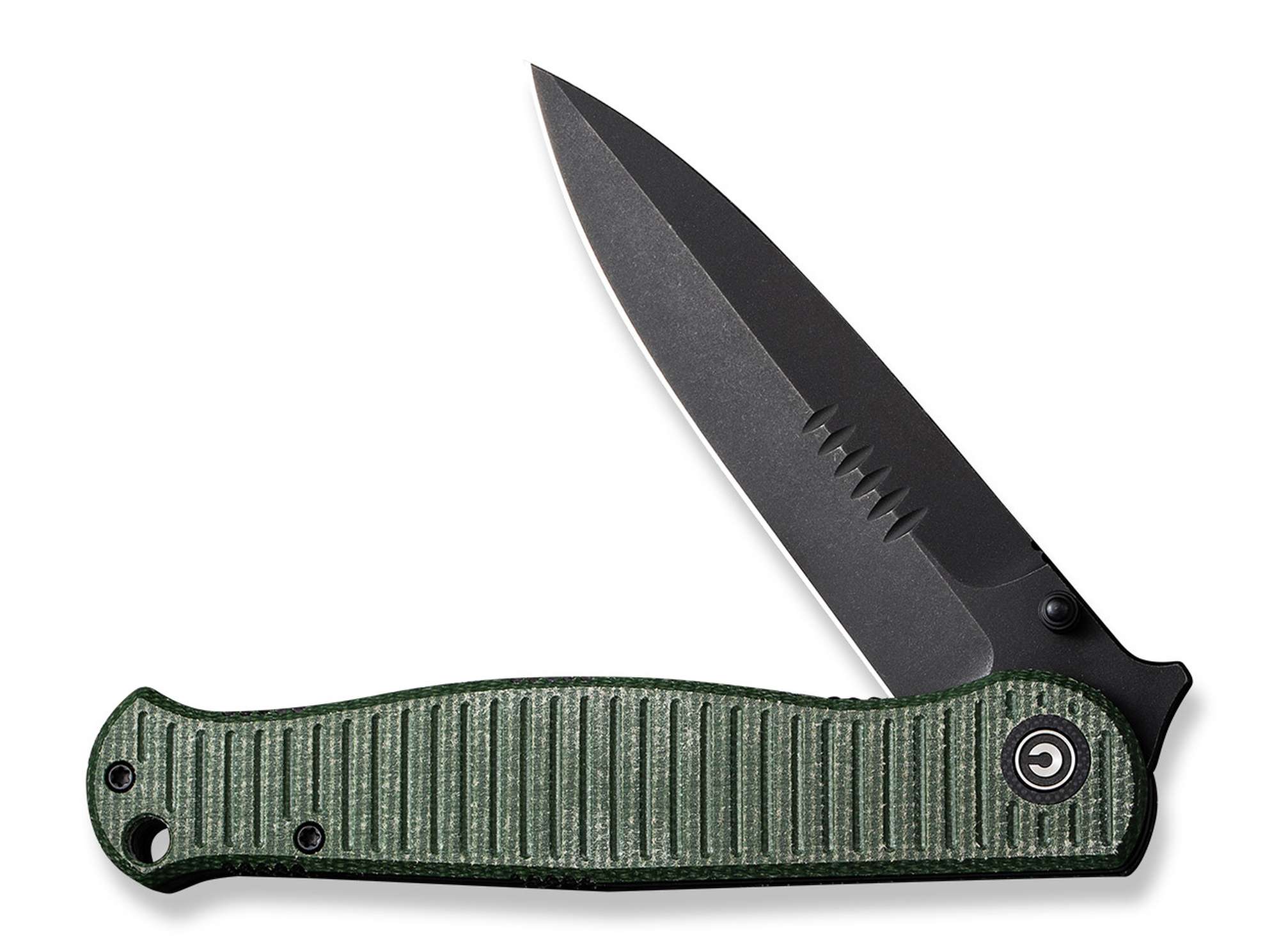 Briceag RS71 Micarta Green CIVIVI- Lama Nitro-V, Maner Micarta Verde