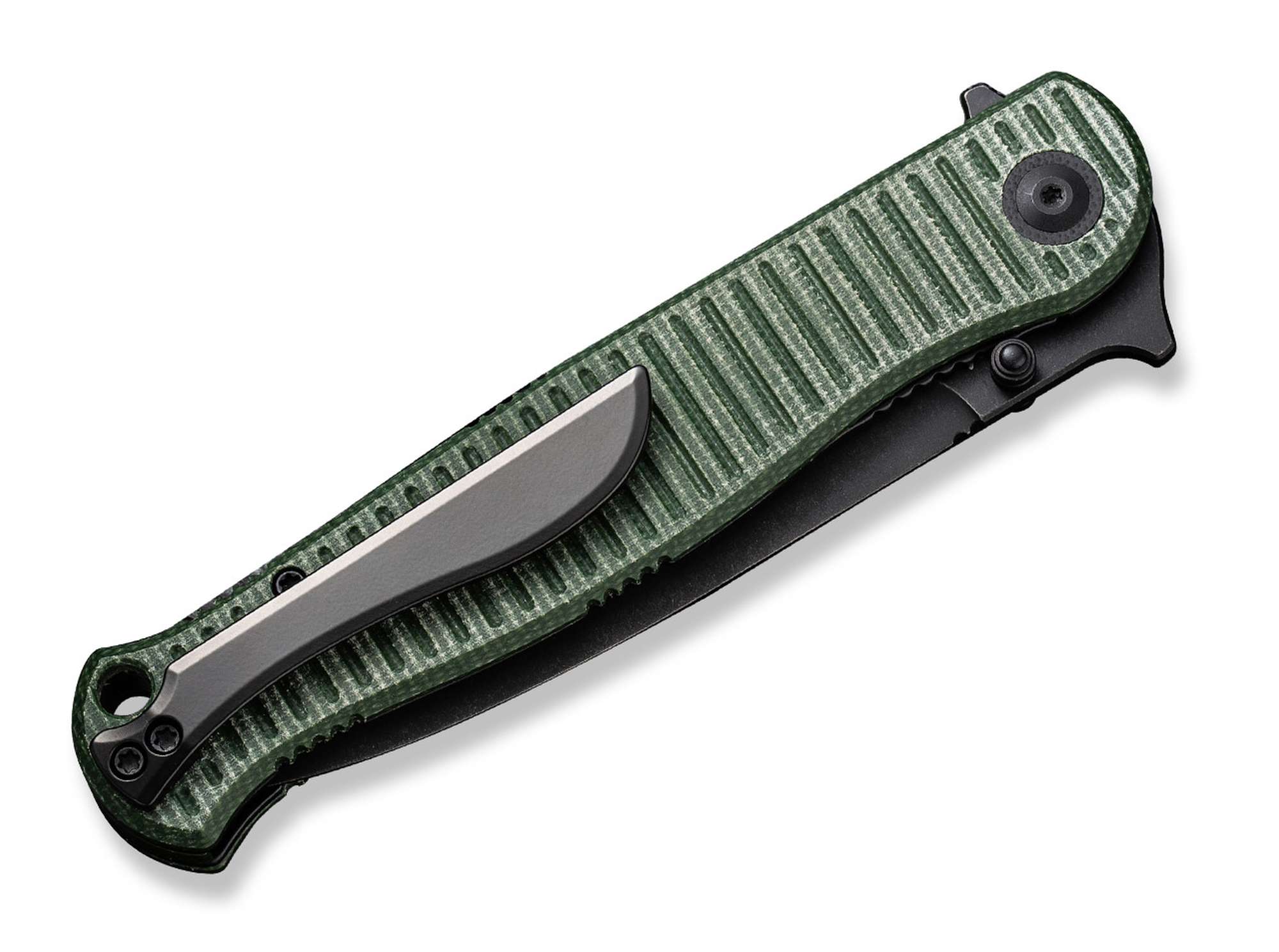 Briceag RS71 Micarta Green CIVIVI- Lama Nitro-V, Maner Micarta Verde