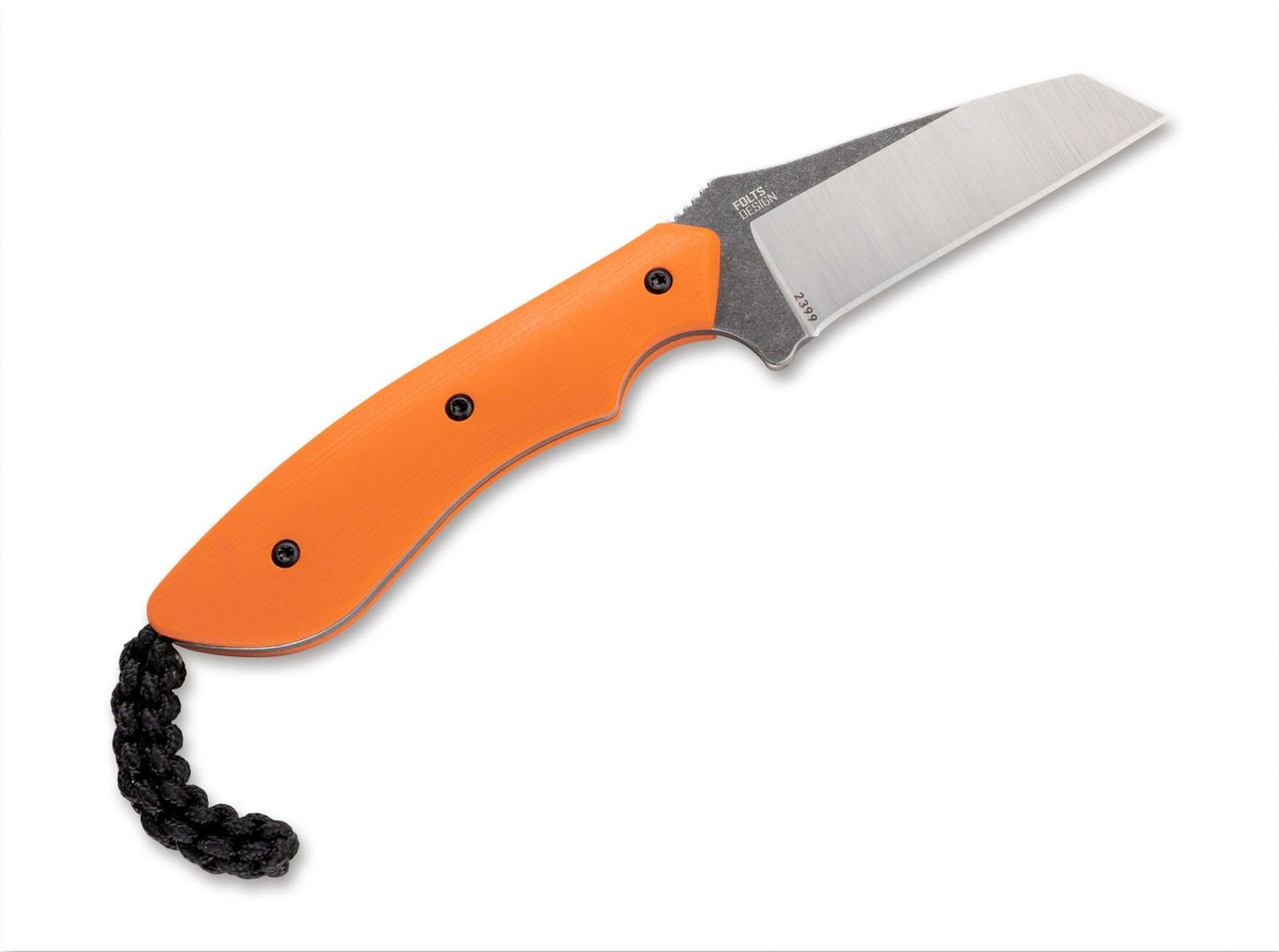 Briceag S.P.I.T CRKT- Lama Tanto Inversata, Maner G10 Portocaliu