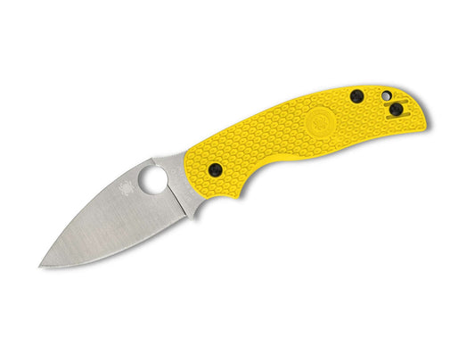 Briceag Sage 5 Lightweight Salt FRN Yellow MagnaCut Spyderco- Usor, Lama MagnaCut
