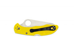Briceag Salt 2 Yellow Serrated Spyderco- Rezistenta la Coroziune, Ergonomie Imbunatatita