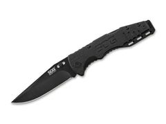 Briceag Salute Mini Black SOG- Maner G10 Texturat, Mecanism Backlock