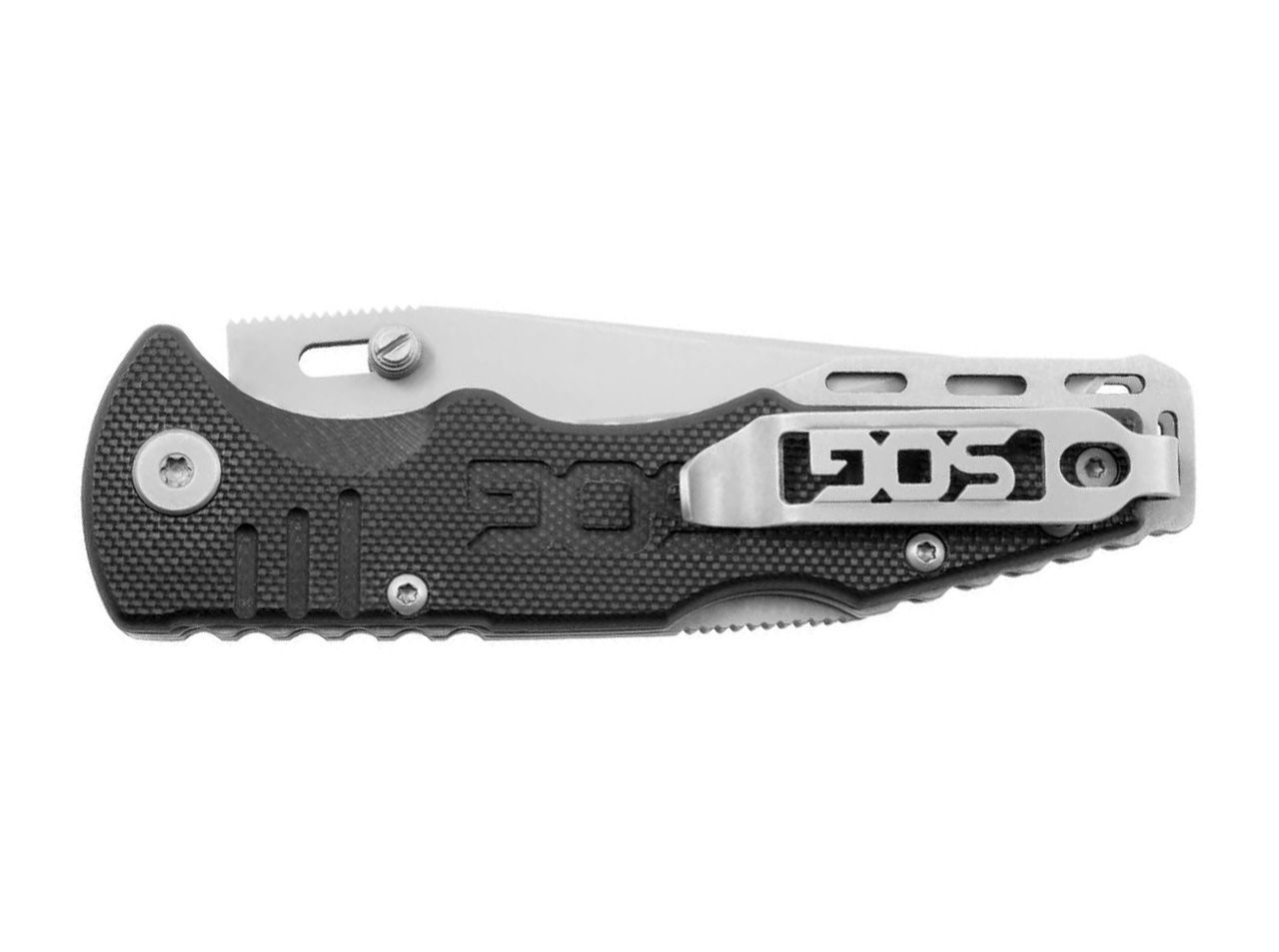 Briceag Salute Mini SOG- Maner G10, Sistem Backlock