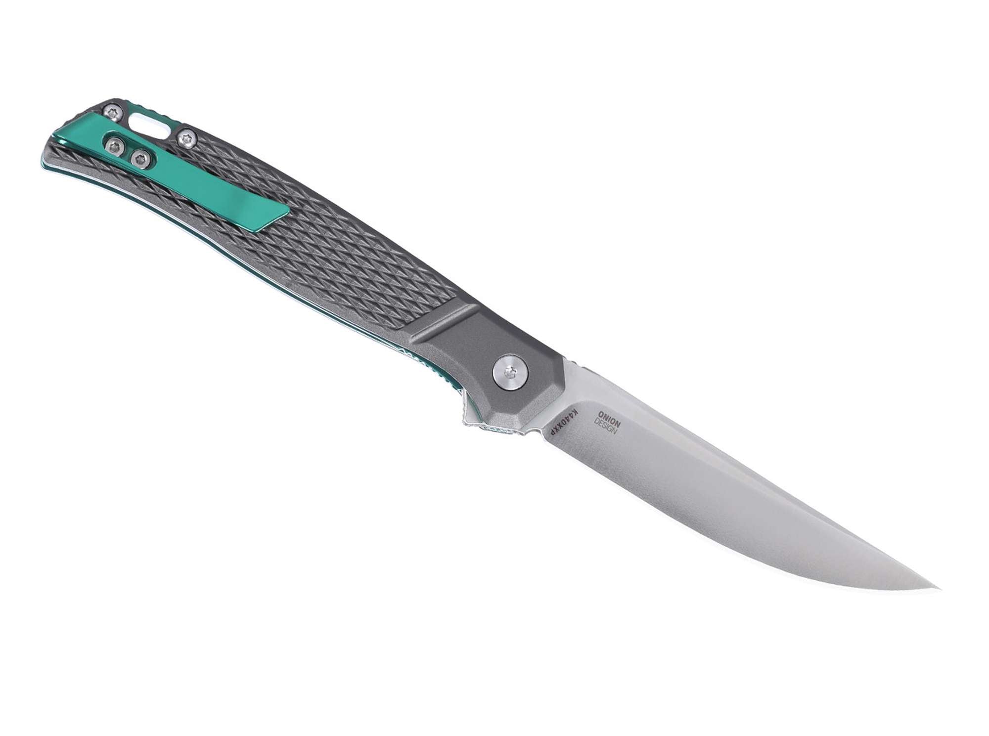 Briceag Scar Aluminum CRKT- Lama Otel D2, Maner Aluminiu