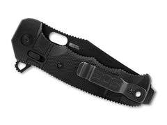 Briceag SEAL XR Serrated USA Made SOG- Lama Serrated, Fabricat in SUA