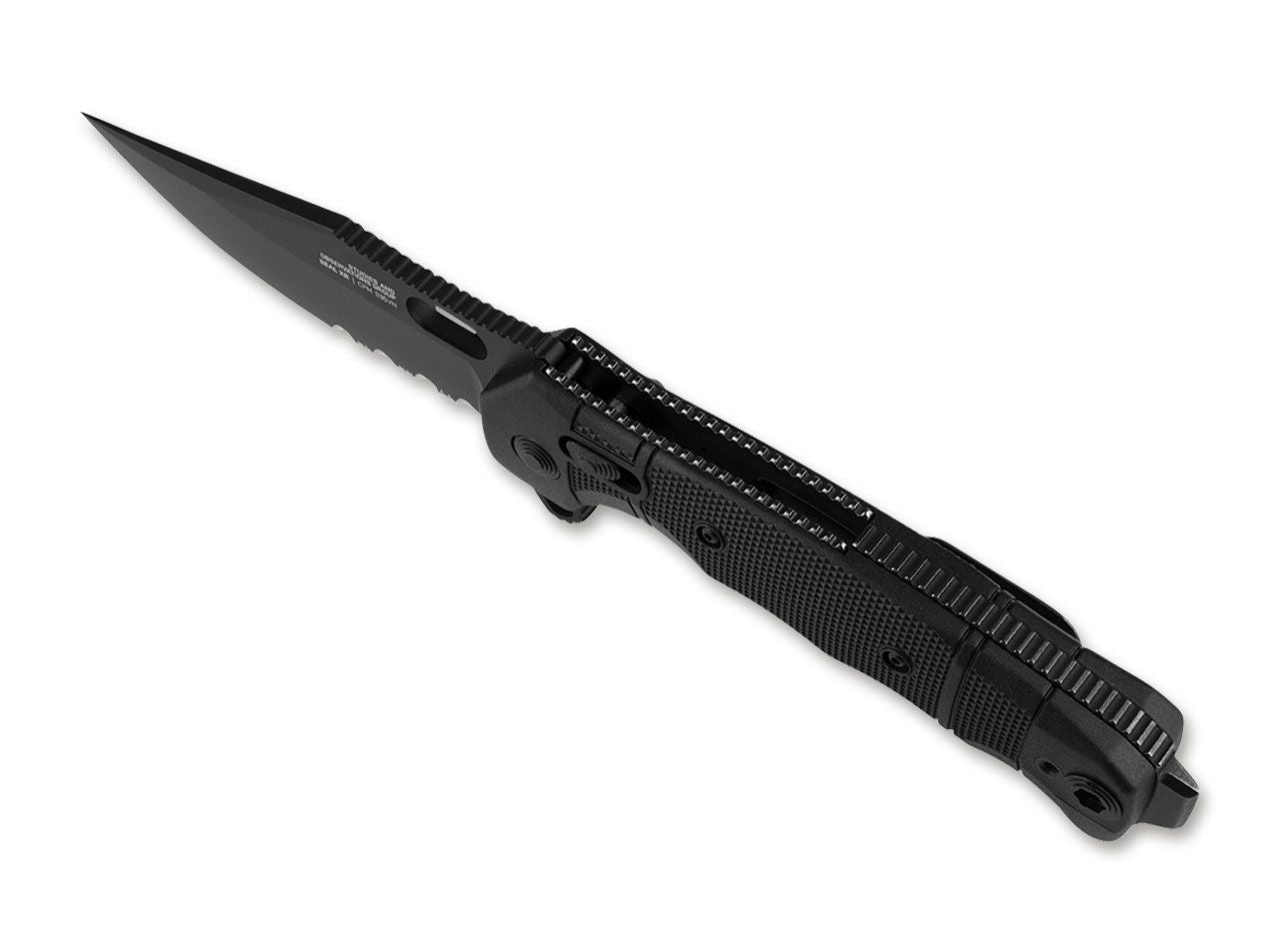 Briceag SEAL XR Serrated USA Made SOG- Lama Serrated, Fabricat in SUA