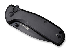 Briceag SENCUT ArcBlast Aluminum All Black CWS International Co.,Limited- EDC, Button Lock