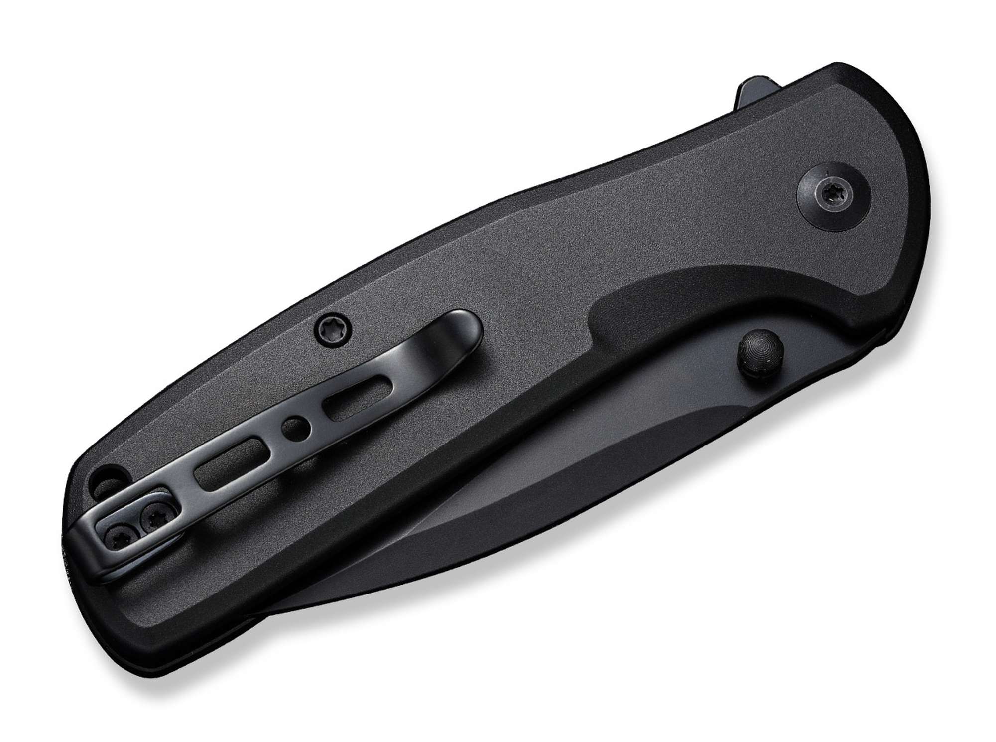 Briceag SENCUT ArcBlast Aluminum All Black CWS International Co.,Limited- EDC, Button Lock