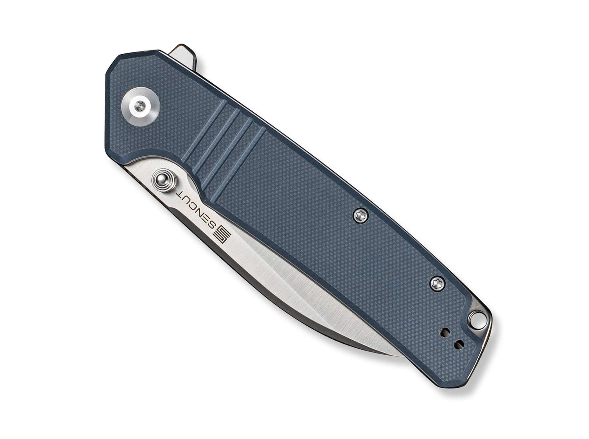 Briceag SENCUT Awassi Blue G10 CWS- Lamă Sheepsfoot, Mâner G10 Albastru