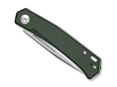 Briceag SENCUT Braxx D2 Green Micarta CWS- Slip Joint, EDC