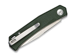 Briceag SENCUT Braxx D2 Green Micarta CWS- Slip Joint, EDC