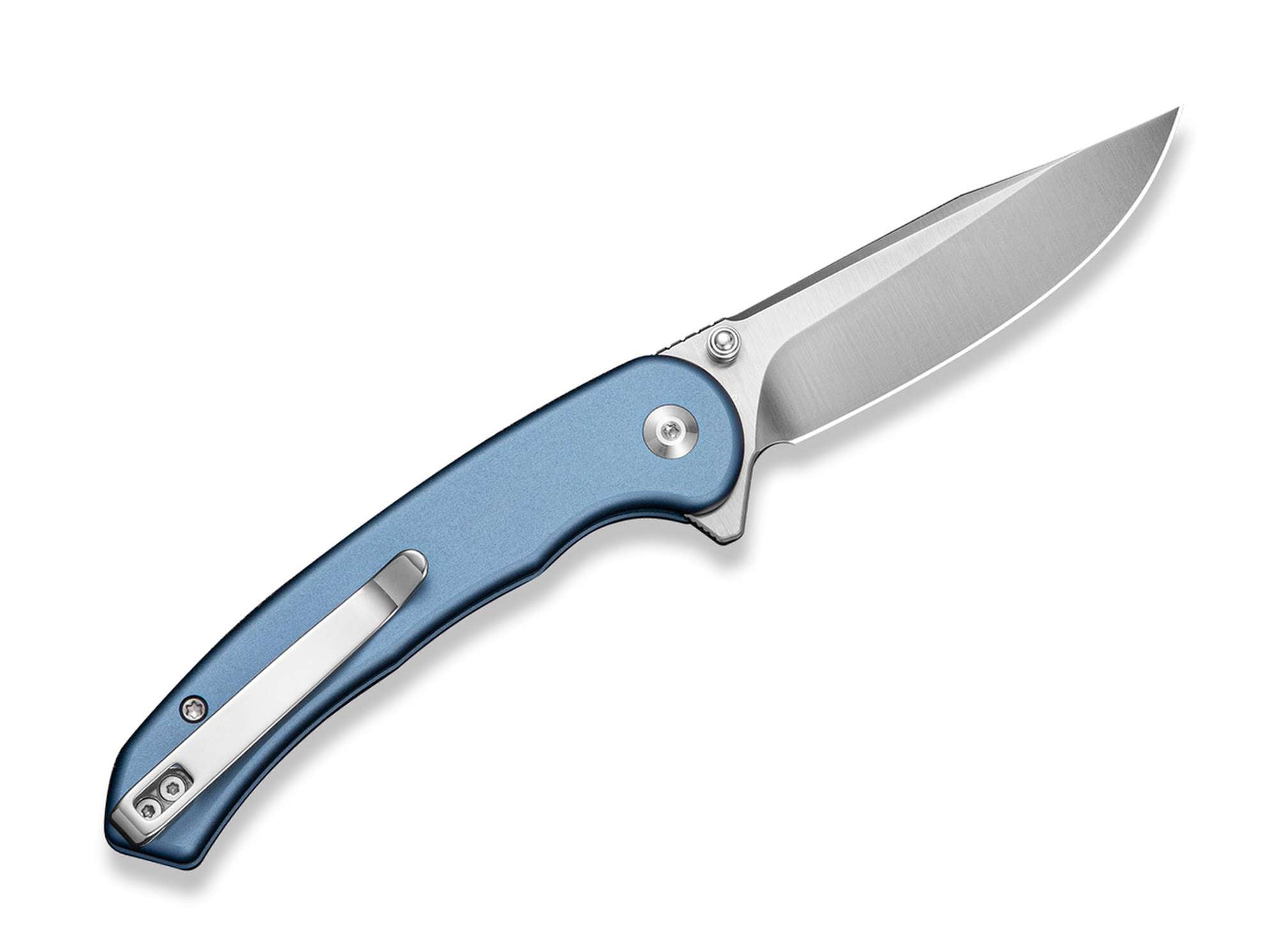 Briceag SENCUT Ingot D2 Blue Aluminum CWS International Co.,Limited- Lama D2, EDC