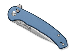 Briceag SENCUT Ingot D2 Blue Aluminum CWS International Co.,Limited- Lama D2, EDC