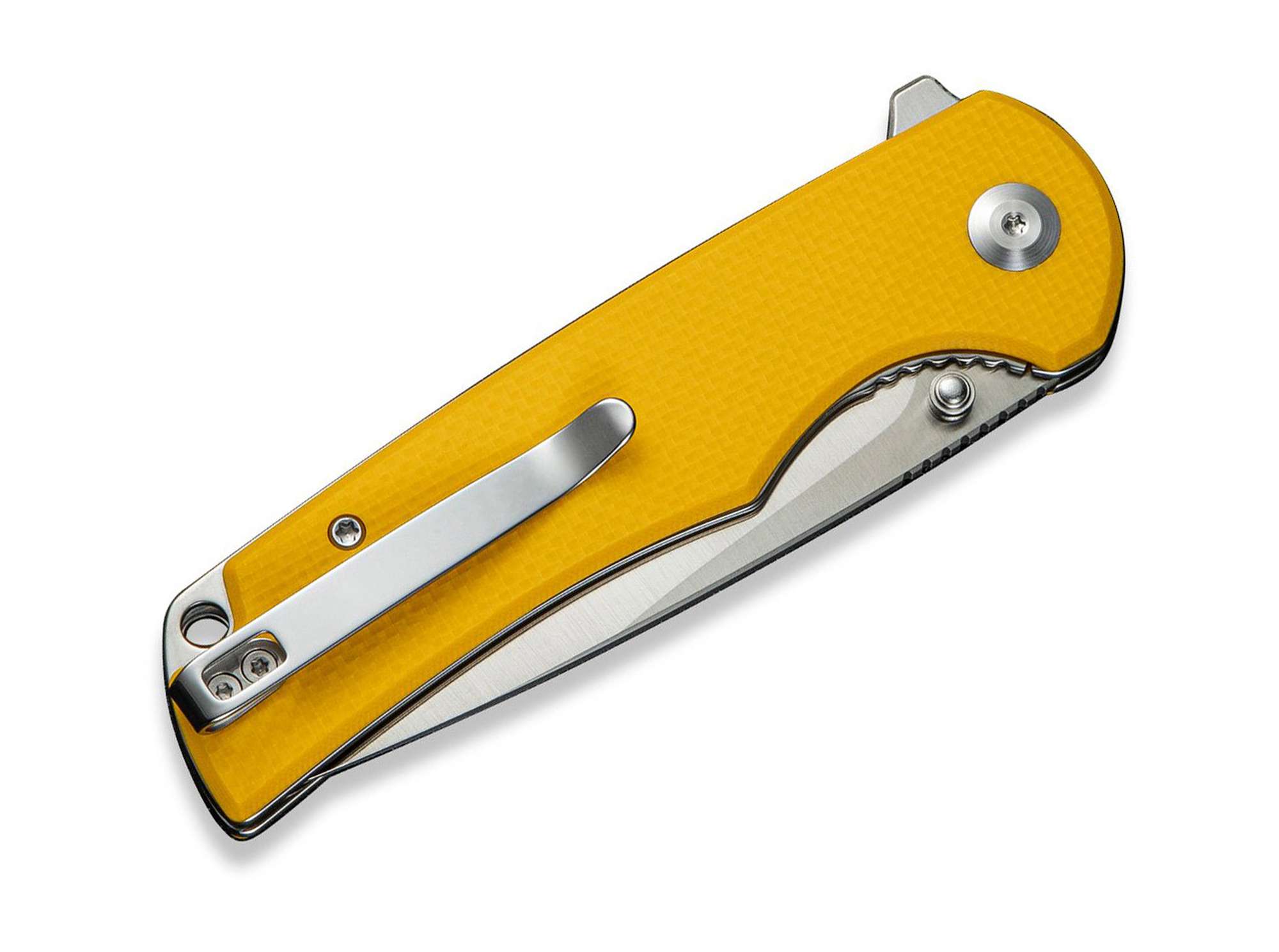 Briceag SENCUT Praktisk G10 Yellow CWS International Co.,Limited- Utilizare EDC, Maner G10