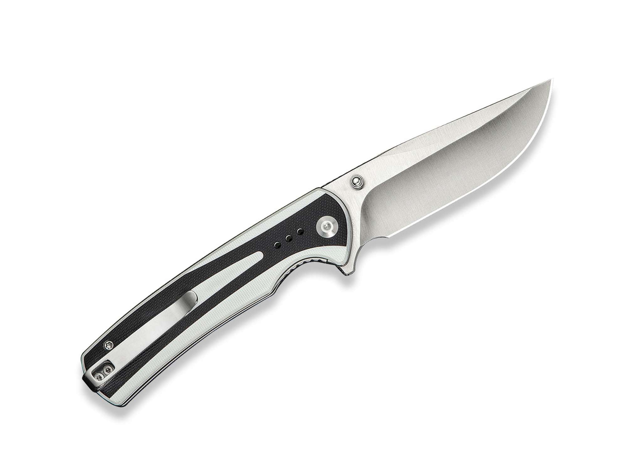 Briceag SENCUT Regnator White & Black G10 CWS International Co.,Limited- Utilizare EDC, Maner G10