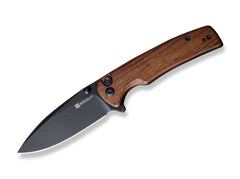 Briceag SENCUT Sachse Guibourtia Black Blade CWS International Co.,Limited- Button Lock, EDC