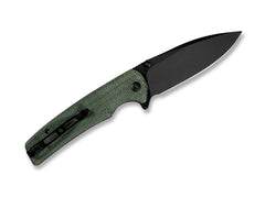 Briceag SENCUT Sachse Micarta Green Black Blade CWS- Micarta, EDC
