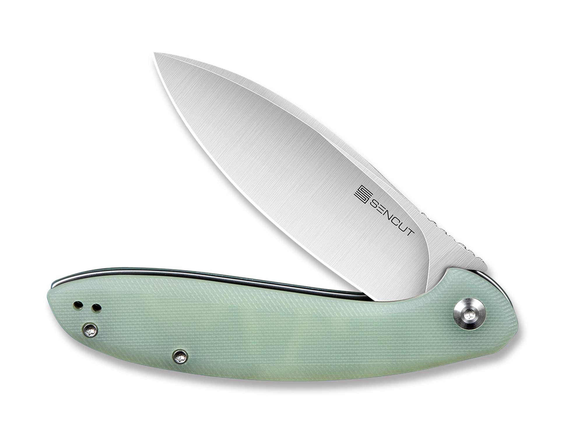 Briceag SENCUT San Angelo G10 Natural – Cuțit EDC Modern, Echilibrat și Fiabil