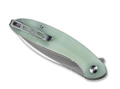 Briceag SENCUT San Angelo G10 Natural – Cuțit EDC Modern, Echilibrat și Fiabil