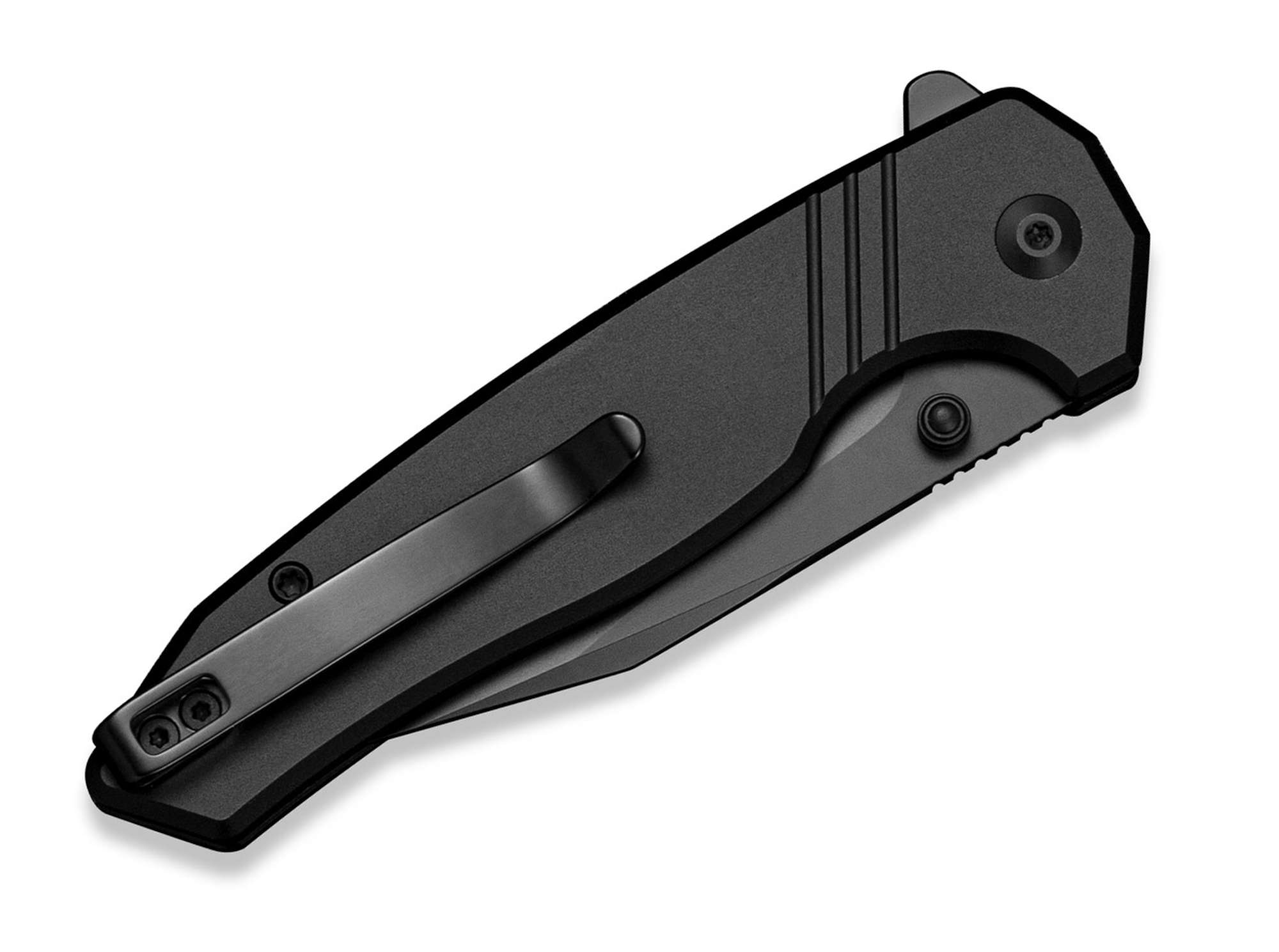 Briceag SENCUT Selkyris D2 Aluminum All Black CWS International Co.,Limited- EDC, D2