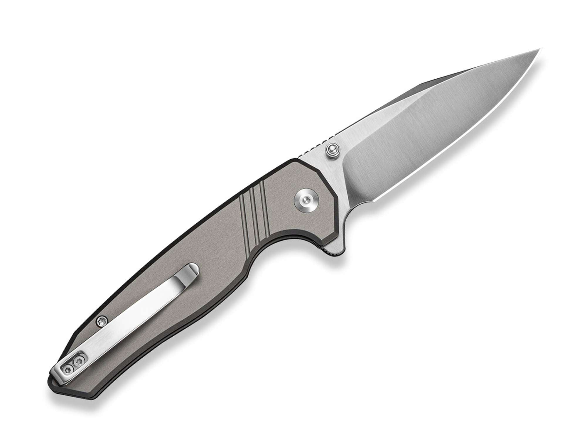 Briceag SENCUT Selkyris D2 Gray Aluminum CWS International Co.,Limited- EDC Modern, Lama D2