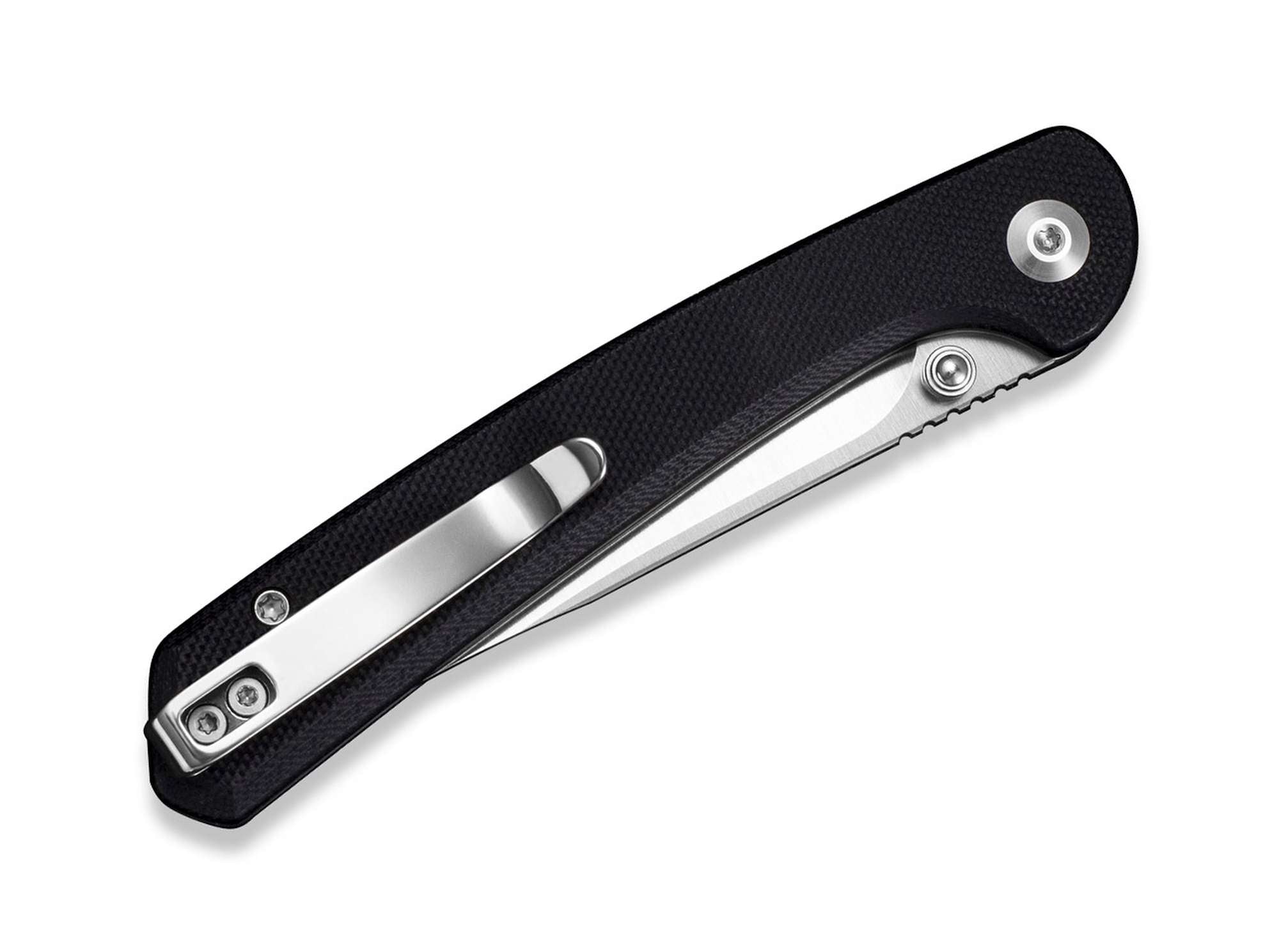 Briceag SENCUT Skelfin Black G10 CWS- Maner G10 Negru, Sistem Button Lock