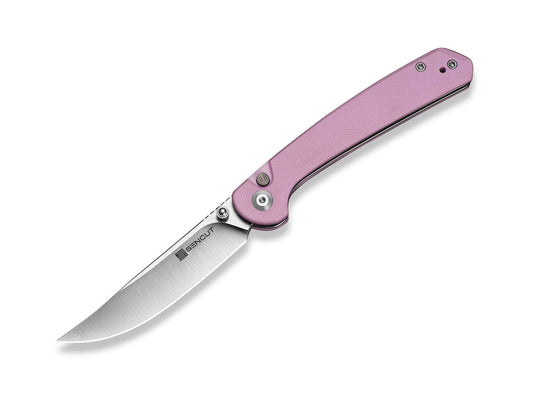 Briceag SENCUT Skelfin Pink G10 CWS International Co.,Limited- Roz G10, EDC