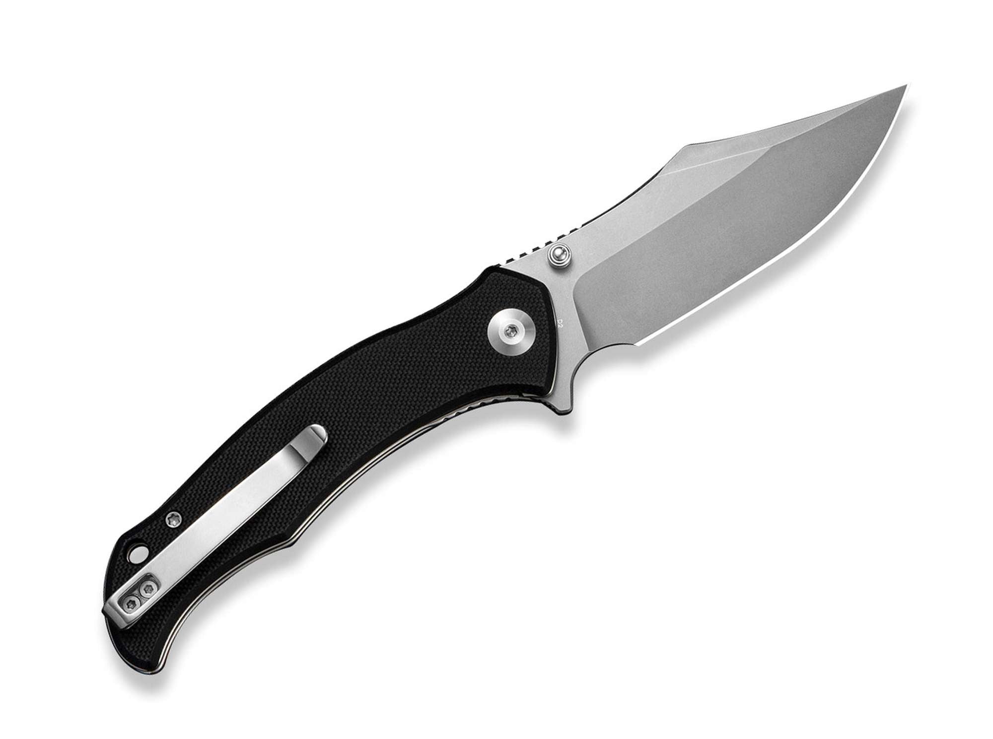 Briceag SENCUT Tauron D2 Black G10 CWS International Co.,Limited- D2, G10