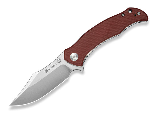 Briceag SENCUT Tauron D2 Burgundy G10 CWS International Co.,Limited- EDC