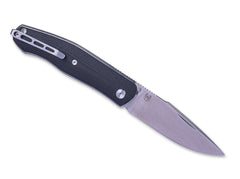 Briceag Serenity G10 Black Real Steel- Lama Harpoon N690, Maner G10 Negru