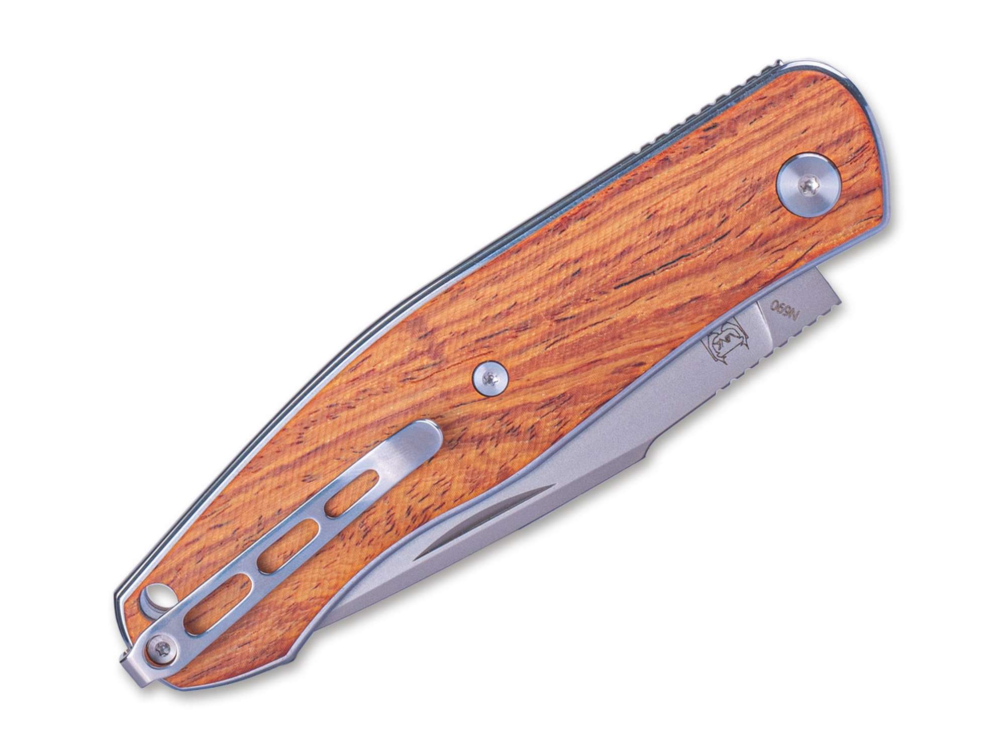 Briceag Serenity Rosewood Real Steel- Maner Palisander, Lama Harpoon