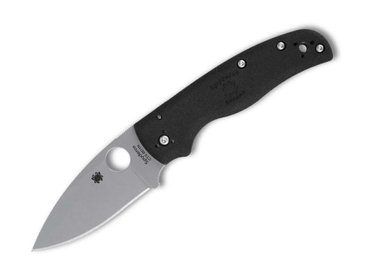 Briceag Shaman Lightweight PlainEdge Spyderco- Design Usor, Blocare Sigura