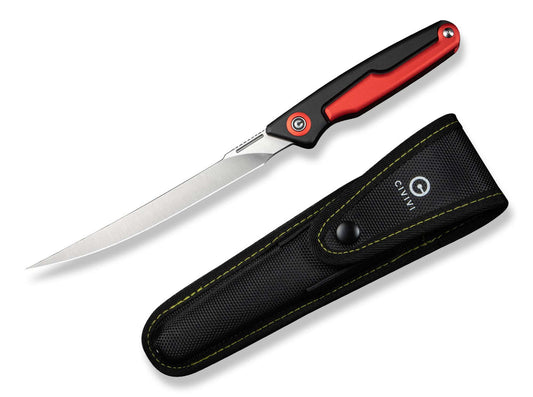 Briceag Shawka Black & Red Aluminum CIVIVI- Filat, Pliabil