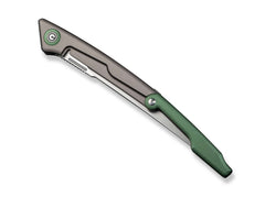Briceag Shawka Grey & Green Aluminum CIVIVI- Lama, Maner Ergonomic
