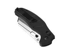 Briceag Sheepdog C01C Aluminium Black Kizer- Lama Sheepfoot Masiva, Maner Aluminiu Texturat