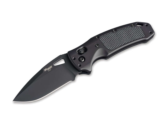 Briceag SIG K320 AXG Pro 3.5" DP Black Hogue- Lama CPM-S-30V, Maner Ergonomic
