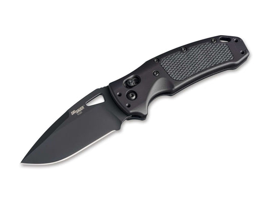 Briceag SIG K320 AXG Pro 3.5" DP Black Hogue- Lama CPM-S-30V, Maner Ergonomic