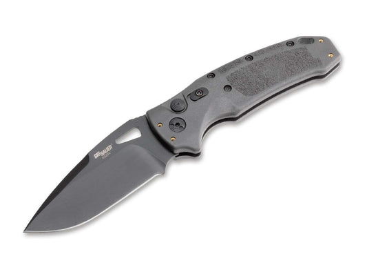 Briceag SIG K320A Nitron DPB Gray Hogue- Deschidere Automată, Mâner Polimer Gri