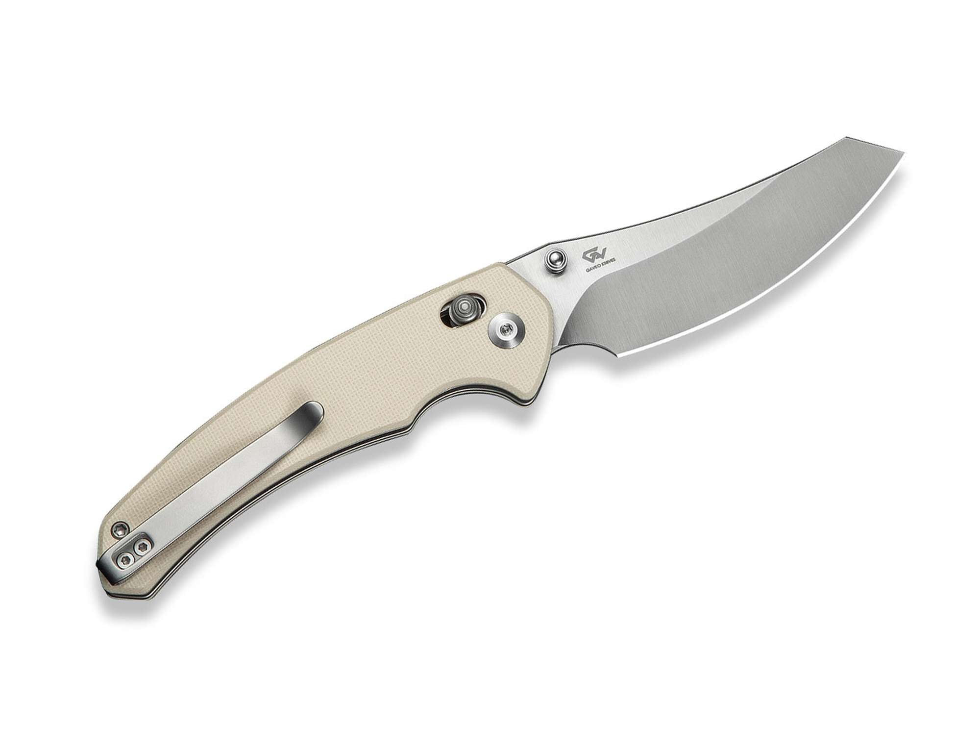 Briceag Sixgill Nitro-V Ivory G10 CIVIVI- Lama Nitro-V, Maner G10 Texturat