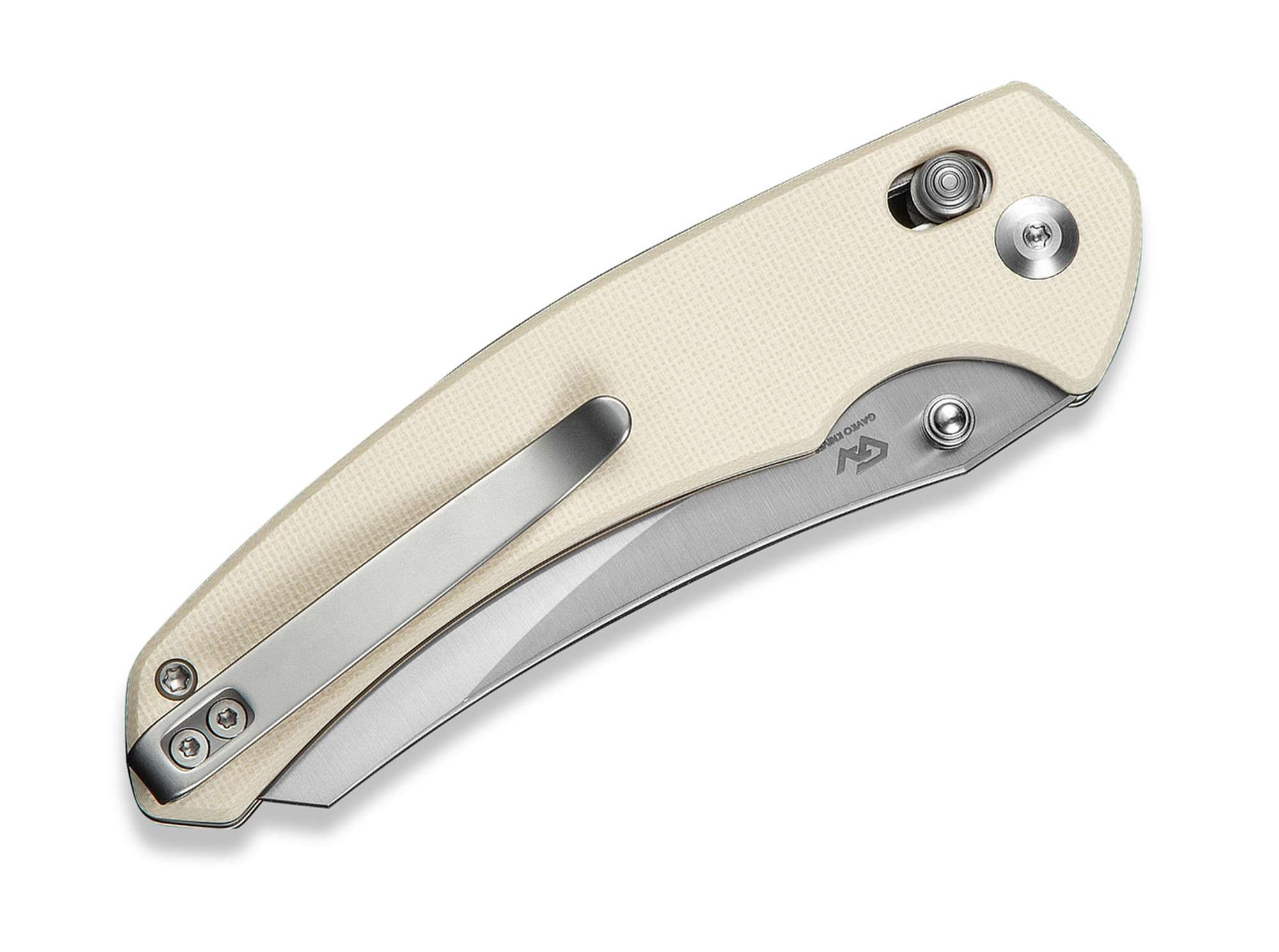 Briceag Sixgill Nitro-V Ivory G10 CIVIVI- Lama Nitro-V, Maner G10 Texturat