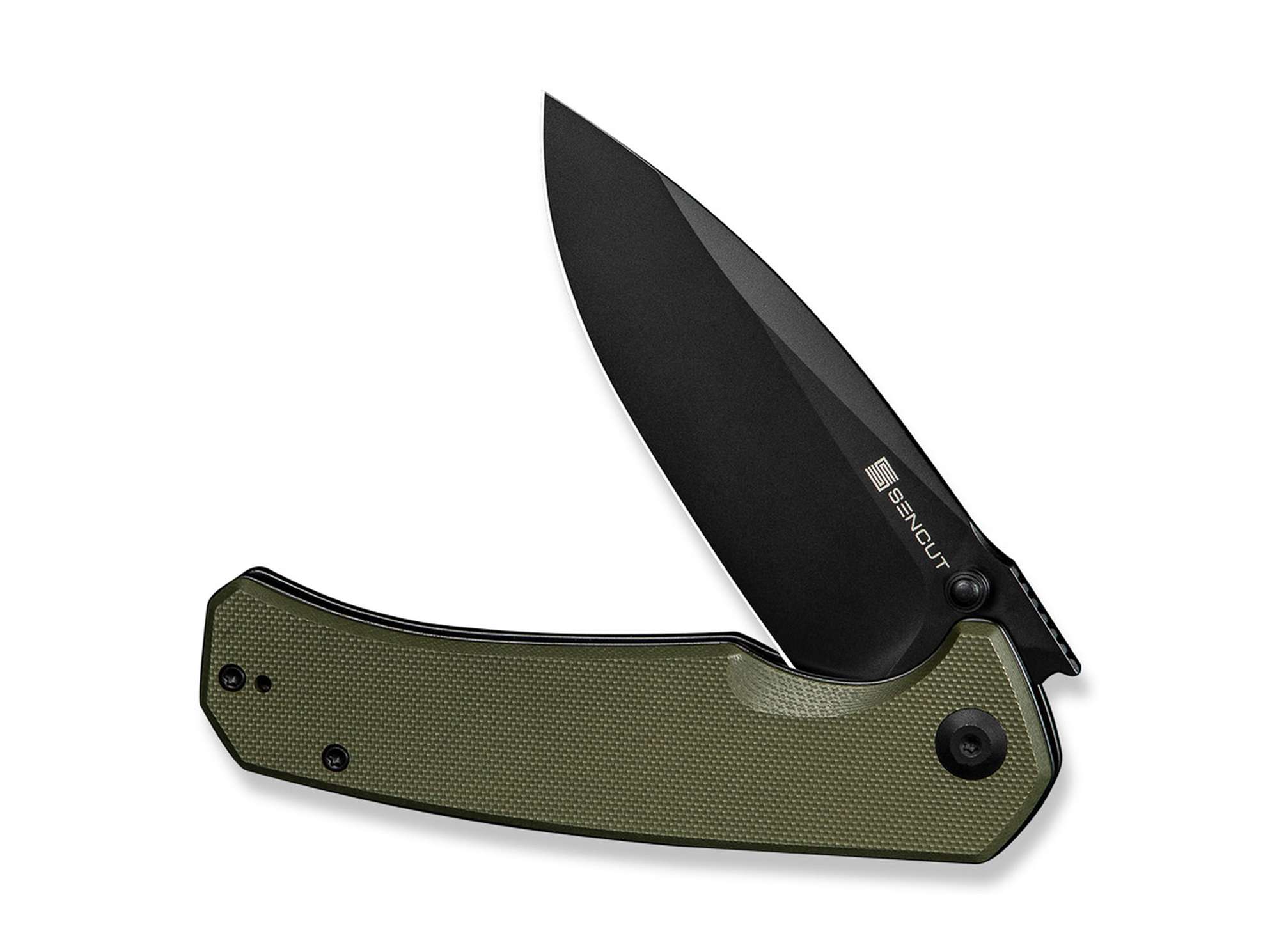 Briceag Skarnax G10 OD Green SENCUT- Utilizare EDC, Design Robust