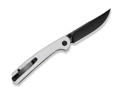 Briceag Skelfin White G10 Black Blade SENCUT- Utilizare EDC, Maner G10 Alb