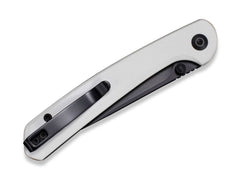 Briceag Skelfin White G10 Black Blade SENCUT- Utilizare EDC, Maner G10 Alb