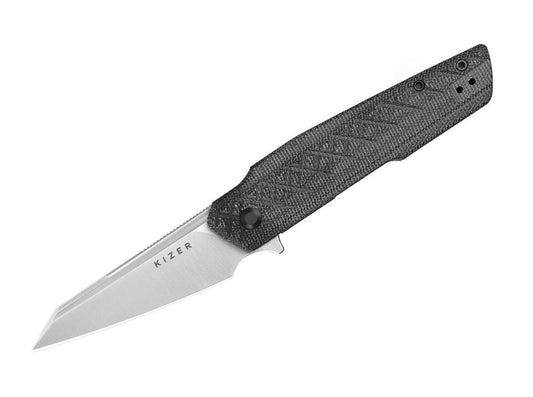 Briceag Skinner Nitro-V Black Micarta Kizer- Lama Nitro-V, Maner Micarta