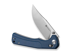Briceag Slybolt Blue Micarta SENCUT- Utilizare EDC, Maner Micarta Texturat