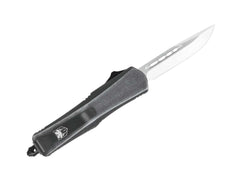 Briceag Small FS-3 Stonewash Drop Not Serrated CobraTec- Mecanism OTF, Lama D2