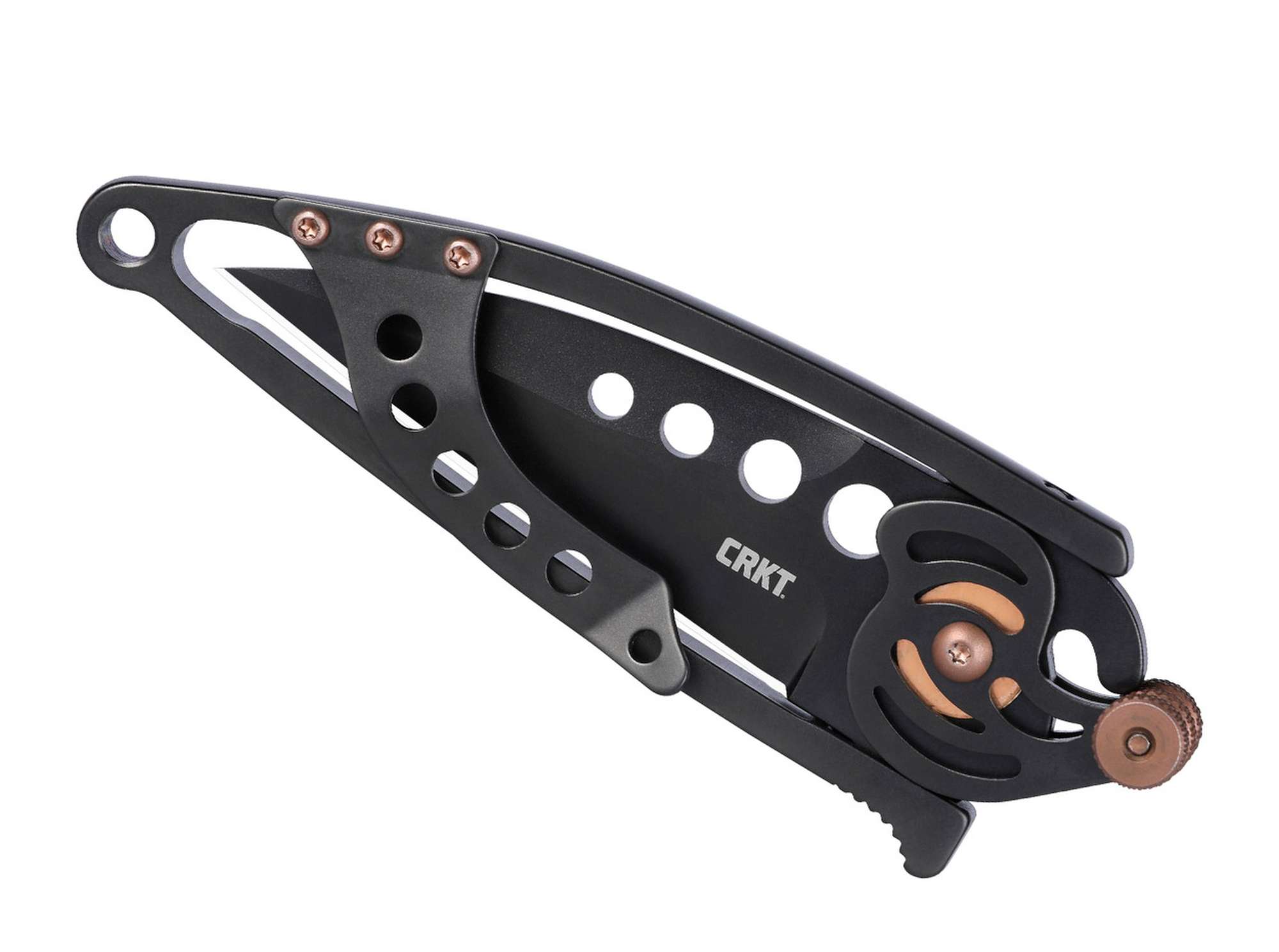 Briceag Snap Lock Folder All Black CRKT- Design Inovator, Utilizare EDC