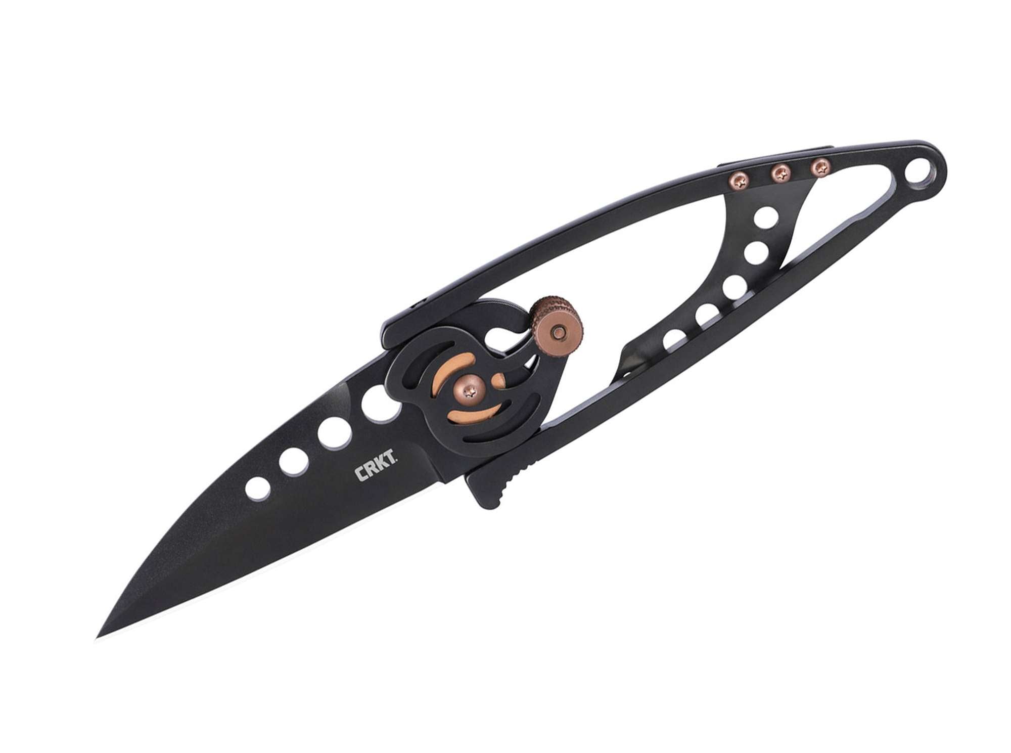 Briceag Snap Lock Folder All Black CRKT- Design Inovator, Utilizare EDC