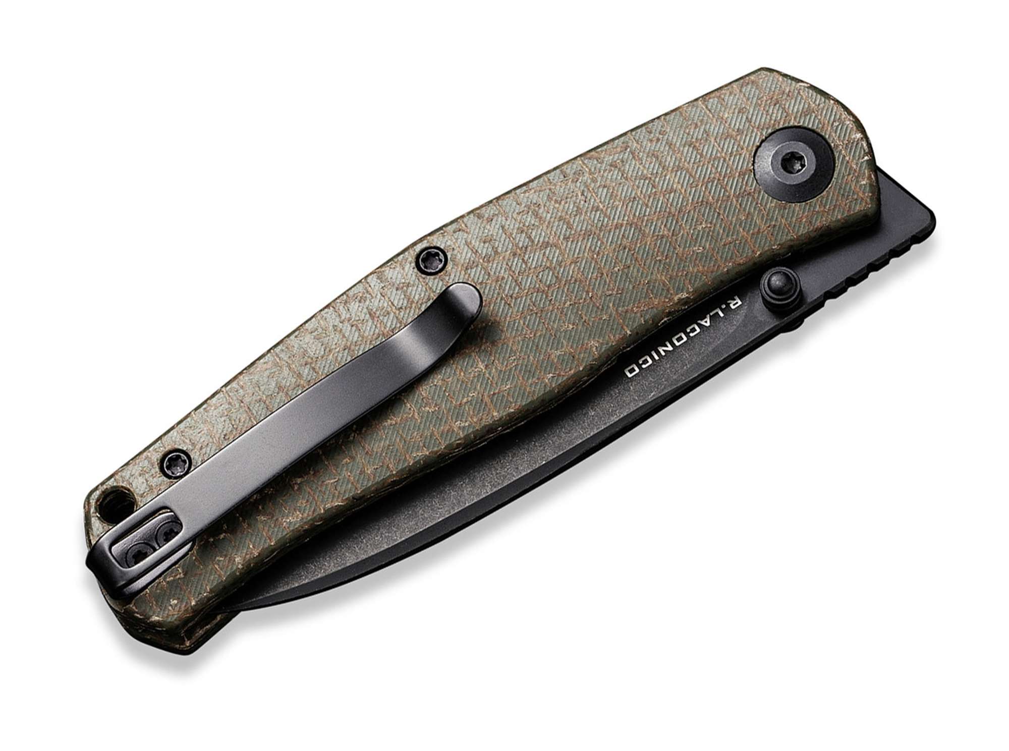 Briceag Sokoke Micarta Green CIVIVI- Maner Micarta Verde, Lama
