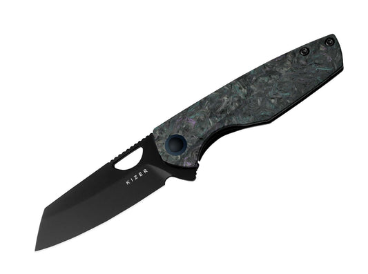 Briceag Sparrow 20CV Ti Fat Carbon Medusa Kizer- Lama 20CV, Maner Ti Fat Carbon